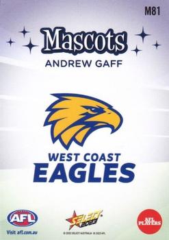2023 Select AFL Footy Stars - Mascots #M81 Andrew Gaff Back
